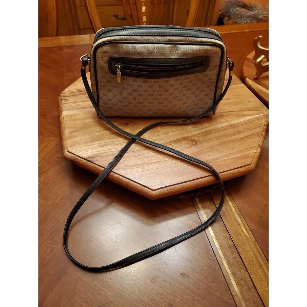 Vintage Gucci Ophidia Web GG Supreme Navy Canvas Crossbody Bag - Picture 3 of 16